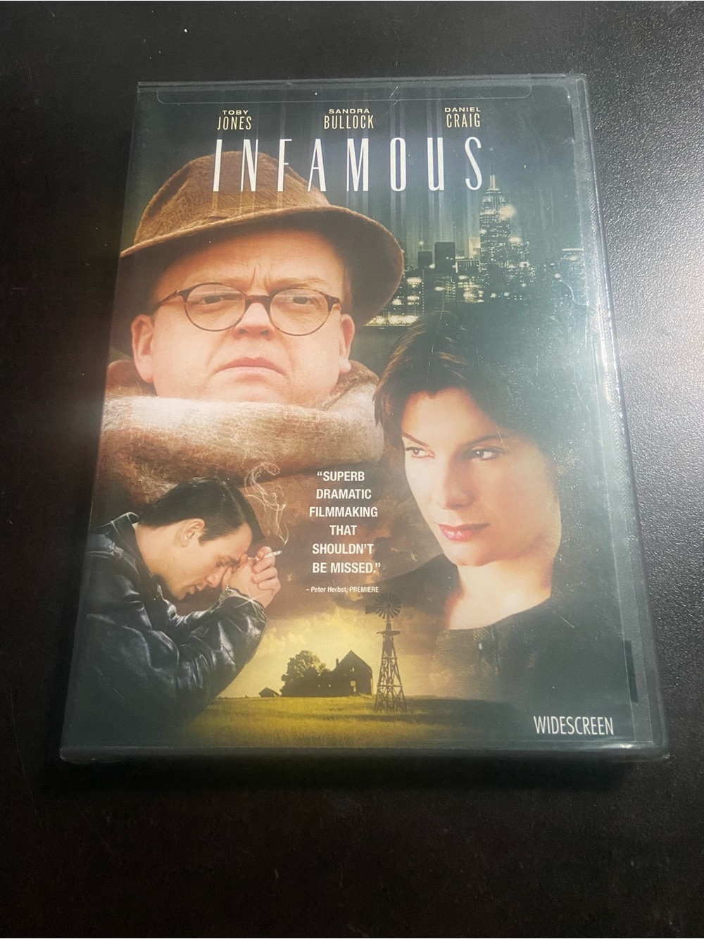 Infamous DVD Movie - Drama Thriller - Widescreen New Sealed Toby Jones (bx3)